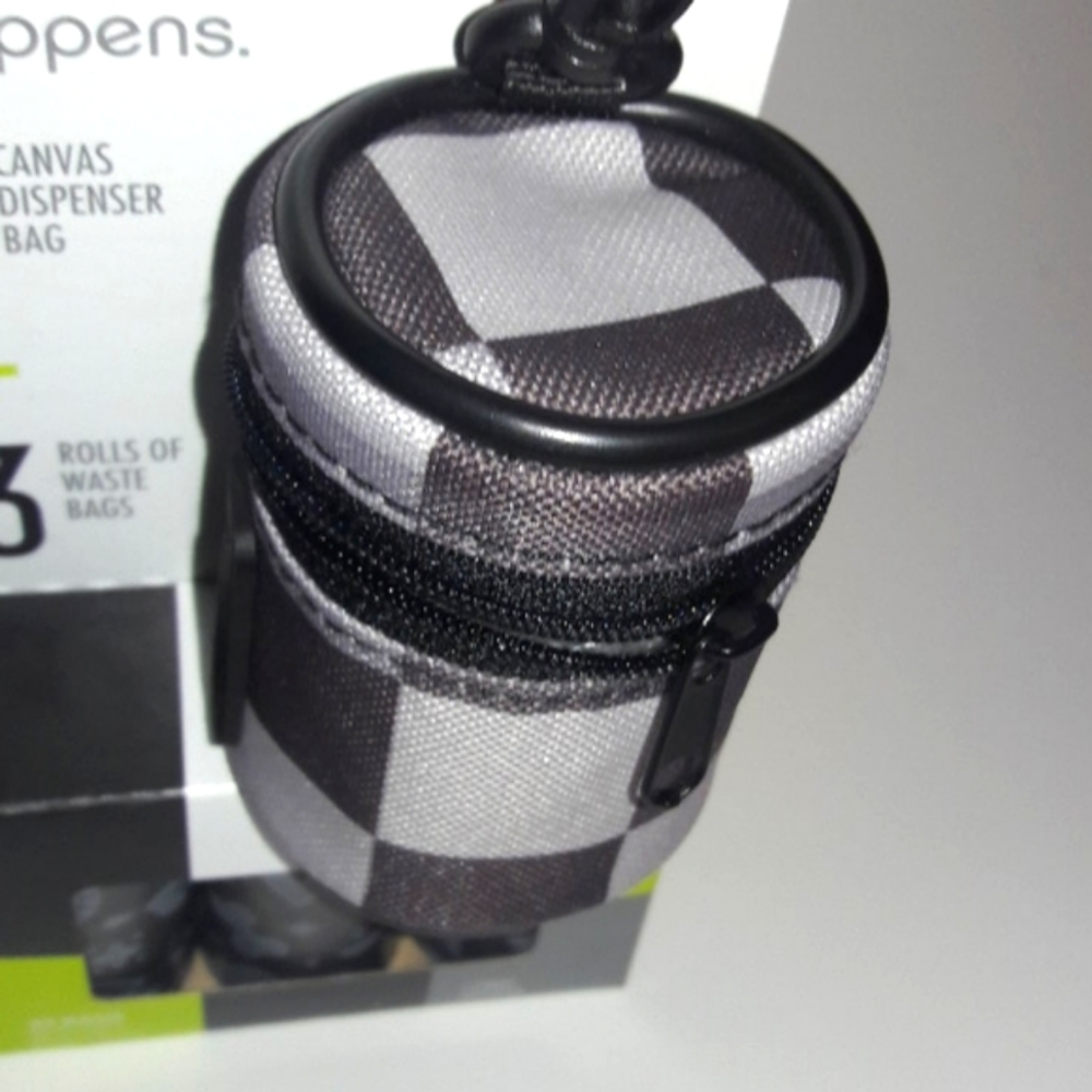 PETS WASTE BAGS CANVAS DISPENSER.
